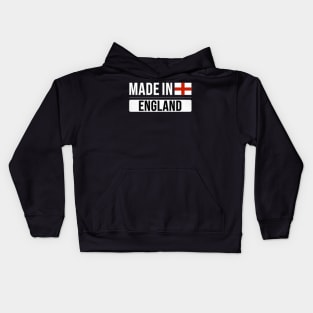 Made In England - Gift for English With Roots From England Kids Hoodie